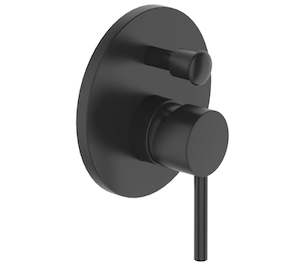 Tapware Mixers: ELEMENTI UNO DIVERTER MIXER - BLACK