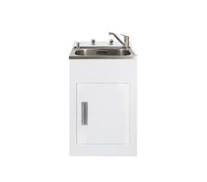 Laundry: AQUATICA LAUNDRY TUB 560MM, DOOR MODEL
