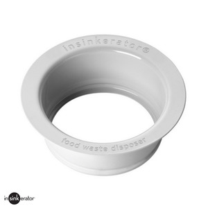 Kitchen: Sink Flange - White