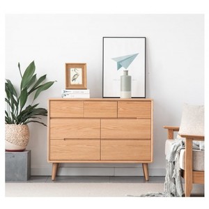 Berlin solid oak 3+4 Drawer Lowboy