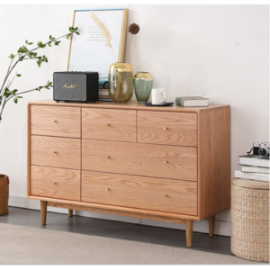 Products: Nova Natural solid oak 3+4 Lowboy