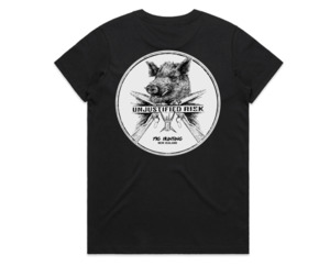 Pig Hunting New Zealand Women's T-Shirt - Unjustified Risk