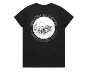 Women's Beets Boats & Bust Ups T-Shirt - Unjustified Risk
