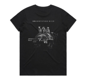 Unjustified Risk Women's Pig Hunting T-Shirt - Unjustified Risk