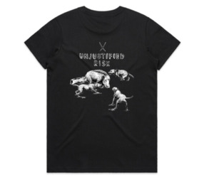 Products: Unjustified Risk Women's Bail Up T-Shirt - Unjustified Risk