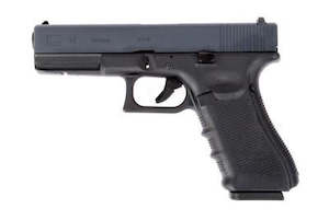 We Gbb: WE - Glock 17 Gen 4 Gas Blow Back Pistol - Black