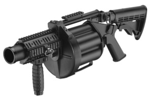 Grenades And Launchers: ICS - MGL Full Size Airsoft Revolver Grenade Launcher