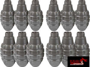 Grenades And Launchers: APS - Thunder B Pineapple Style Replacement Shell Pack of 12pcs
