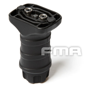 Front Grip Bipod: FMA Short Vertical Grip for Keymod System BK
