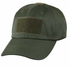 Cap Hats: TACTICAL CAMO CAP VELCRO - OD