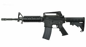 We Gbb: WE - M4A1 RIS GBBR - Black