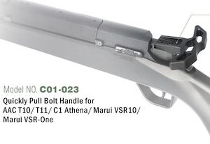 Spring Sniper Upgrade: Action Army Quick Pull Bolt Handle For AAC T10 / T11 / C1 / Marui VSR10