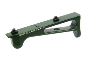 G&G - 45 Degree KeyMod Rail Grip - Green