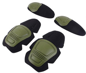 Airsoft Protective Knee Pads Elbow Pads - OD Green