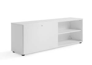 Ultimo Sliding Door Cupboard 1600 mm White
