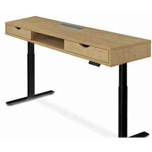 Google D: Standing Desk With Drawers - Evolve Premio Series