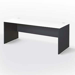 Milan Straight Desk With Modesty Panel