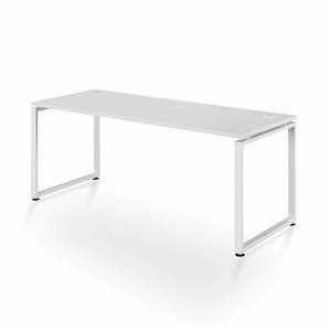 Rapid Dispatch Standing Fixed Height Desks: Ultimo Metal Frame Closed Leg Desk
