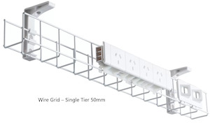 Cable Management: CMS Quad GPO Powerboard Desk Starter Combo