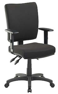 Visitor Chairs: Advance Plus Black Chair