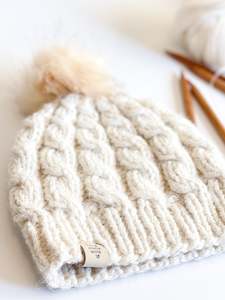 Knit Kits: Love Me Some Squishy Cable Beanie