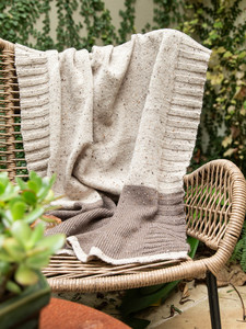 Knit Kits: Toasted Tweed Blanket