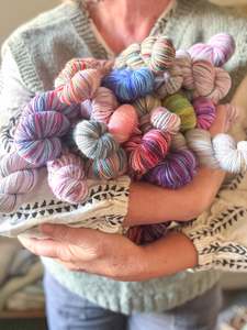 Knit Kits: Surprise 4ply Hand-Dyed Yarn Pack