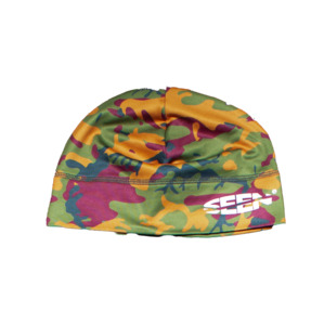 Gone Commando: ORANGE CAMO SKULL CAP