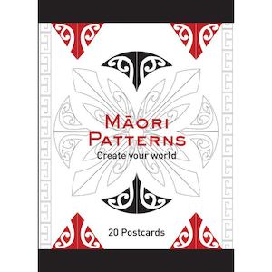 Colouring In Postcards – Māori Patterns - Upstart Press