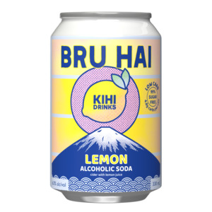 Kihi Bru Hai Lemon Alcoholic Soda *LOW CARB*