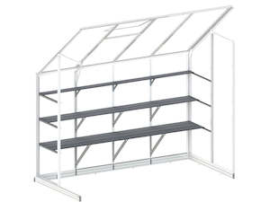 Accessoires: 3 Tier Glasshouse Shelving in Black