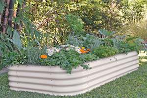 Raised Garden Beds: Small Short Metal Raised Garden Bed