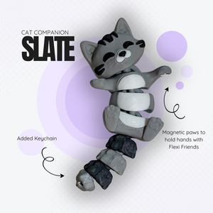 Products: Slate the Grey Cat Companion