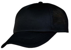 Baseball Caps: Classic Trucker Cap – Padded Front with Mesh Back and Adjustable Fit | NZ Stock