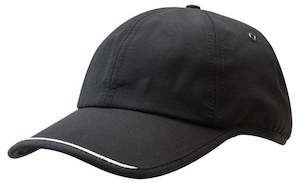 Sport Lite Baseball Cap – Lightweight Polyester, Contrast Trim, Velcro Fit