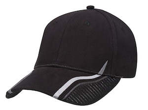Snapback Caps: Downforce Cap – Heavy Brushed Cotton, Structured 6-Panel, Adjustable Velcro Fit