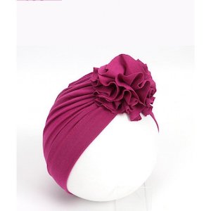 Kids Flower Hat Newborn Baby Indian Turban Kids Cap