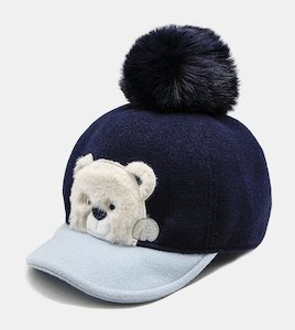 Kids Caps: Baby Cartoon Autumn Winter Cute Kids Cap