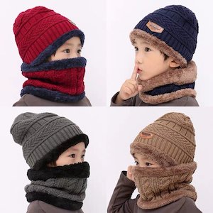 Warm Knitted Kids Cap
