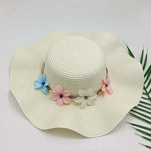 Straw Hats: Ladies Outdoor Sun Hat Straw Hat