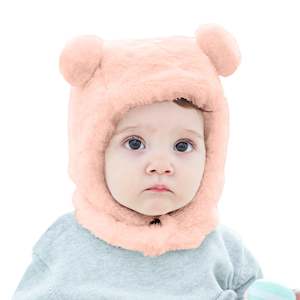 Ear Protection Bear Baotou Kids Hat