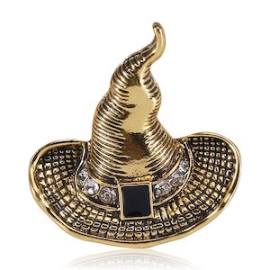 Witch Hats: European And American Style Alloy Retro Witch Hat
