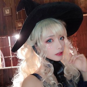 Witch Hats: Freely Shaped Suede Witch Hat