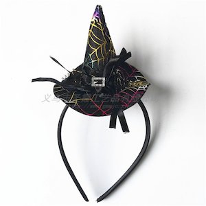Classic Spiderweb Witch Hat