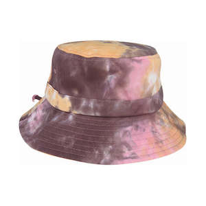 Tie-Dye Cotton Casual Hat with UPF50+ Sun Protection – Adjustable Fit
