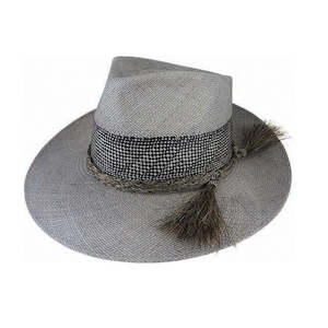 Wool Felt Teardrop Fedora Hat – 8cm Brim