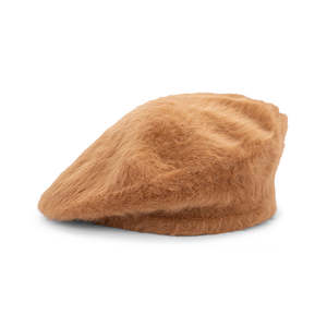 Mimi Angora Blend Beret – Soft Winter Hat for Women
