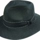 Men's Paper Outback Hat with Contrast-Stitched Ribbon Band – Lightweight Summer Style