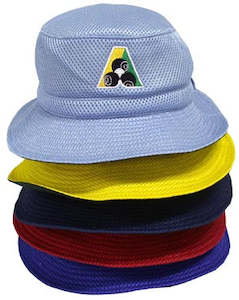 Premium Hats: Breathable Mesh Sports Hat with Green Undervisor – Adjustable Fit (Model: BAUSTF)