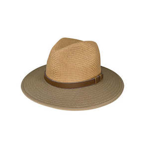 Jamesville Fedora Hat – Woven Natural Fibre with Vegan Leather Band, UPF 50+ S&hellip;